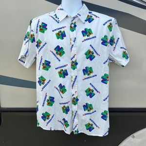 Nintendo 64 Button Down Shirt
